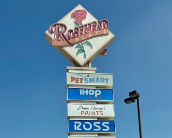 Rosemead Shopping Center Sign.