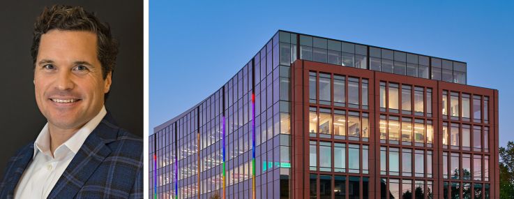 Nuveen Green Capital's Ryan Doyle and St. Elizabeths East campus in Washington, D.C.