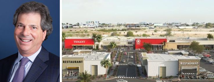 Sandy Sigal and the Desert Sky Plaza II Shopping Center Development in Victorville, Calif.