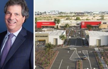 Sandy Sigal and the Desert Sky Plaza II Shopping Center Development in Victorville, Calif.