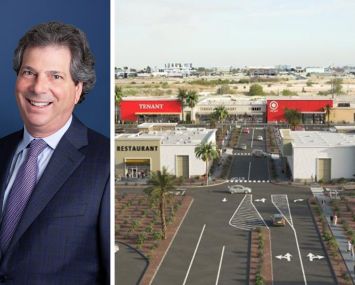 Sandy Sigal and the Desert Sky Plaza II Shopping Center Development in Victorville, Calif.