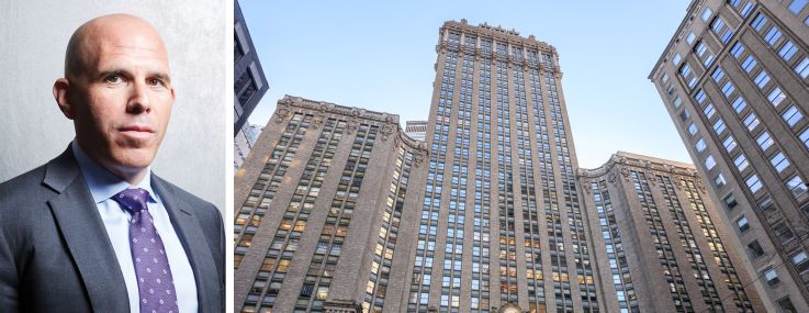 RXR's Scott Rechler and 230 Park Avenue.
