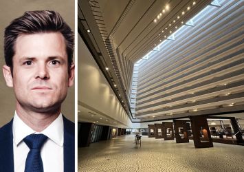 Blackstone's Scott Treblico and the Hyatt Regency San Francisco.