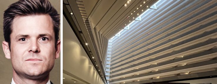 Blackstone's Scott Treblico and the Hyatt Regency San Francisco.