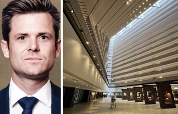 Blackstone's Scott Treblico and the Hyatt Regency San Francisco.