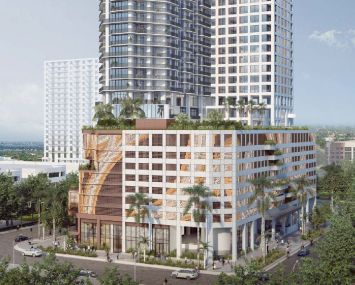 A rendering of 1775 Biscayne in Miami.