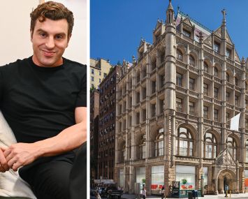 CEO of Airbnb, Brian Chesky and 281 Park Avenue.