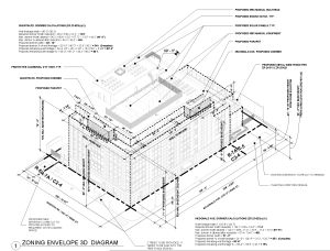 A diagram of a planned school at 370 Quentin Road, Brooklyn.