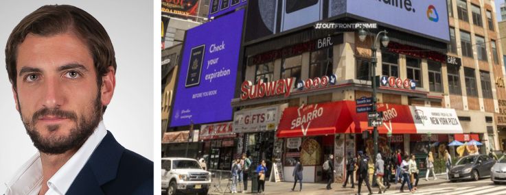 Elliott Elo (top), Albert J. Manopla (bottom), and 421 Seventh Avenue.