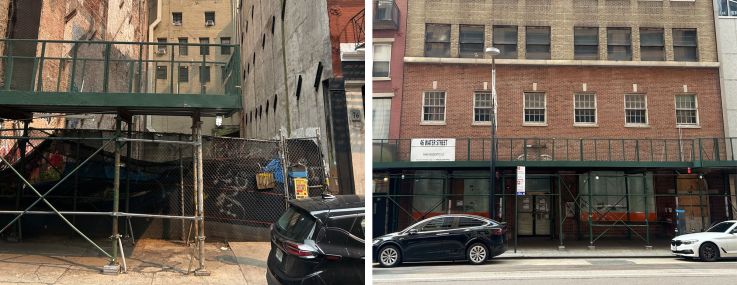 78 Pearl Street (left) and 46 Water Street.
