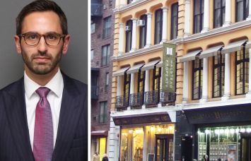 Newmark's Brett Siegel and 827 Broadway.