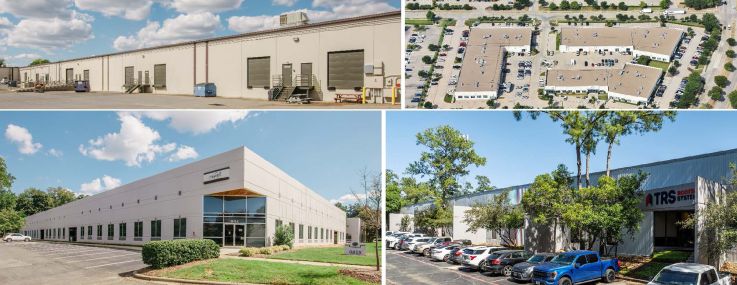 A collage of industrial properties.