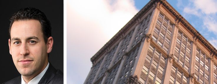 The Feil Organization's Andrew Wiener (top), Isaia's James Shay, and 257 Park Avenue South.