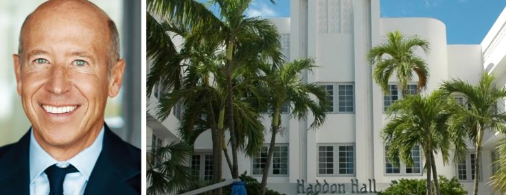 Barry Sternlicht of Starwood Capital Group and the Haddon Hall Hotel in Miami.