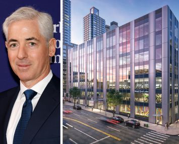 Pershing Square Foundation's Bill Ackman and 125 West End Avenue.