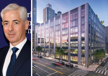Pershing Square Foundation's Bill Ackman and 125 West End Avenue.