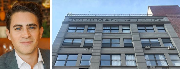 Corey Cohen of The Roebling Group and 215 Water Street in Brooklyn.