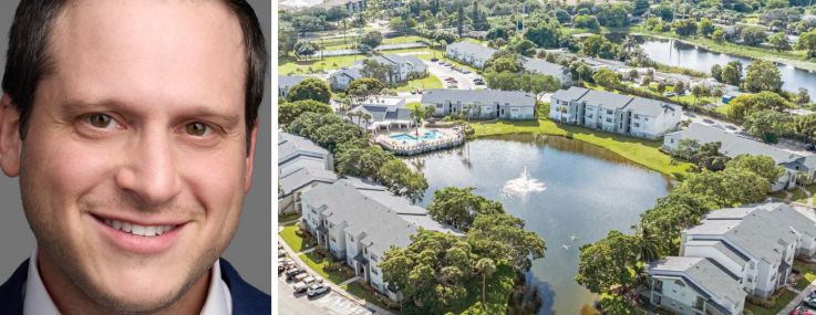 Meridian Capital Group's David Bollag and Ponte Verde in West Palm Beach, Fla.