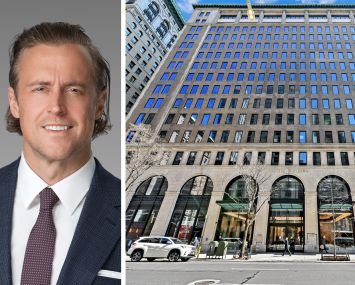 Walker & Dunlop's Dustin Stolly and 295 Fifth Avenue.