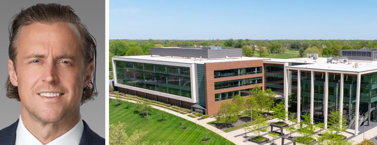 Walker & Dunlop's Dustin Stolly and Bell Works Fort Monmouth in Tinton Falls, N.J.