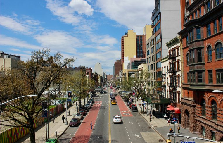 East 125th Street in East Harlem.