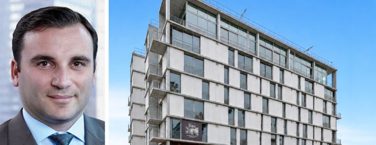 Lightstone Capital's Eugene Rozovsky and Kaya Apartments in San Diego, Calif.