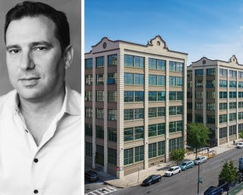 Industry City's Jeff Fein and Industry City in Brooklyn.