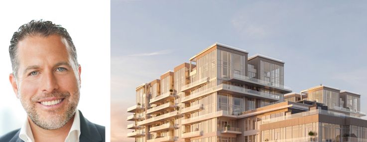 Madison Realty Capital's Josh Zegen (top), Cottonwood Group's Mark Green, and a rendering of LIDO Asbury Park.