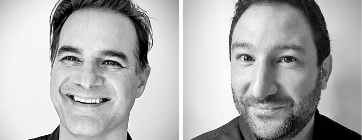 Joshua Strauss (left) and Scott Zinovy.