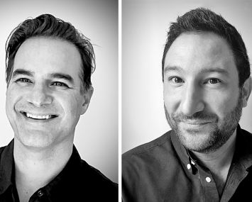 Joshua Strauss (left) and Scott Zinovy.