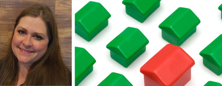 Sarah Roudybush (top) and Lucas Haldeman (bottom) of One Raven and Monopoly houses.