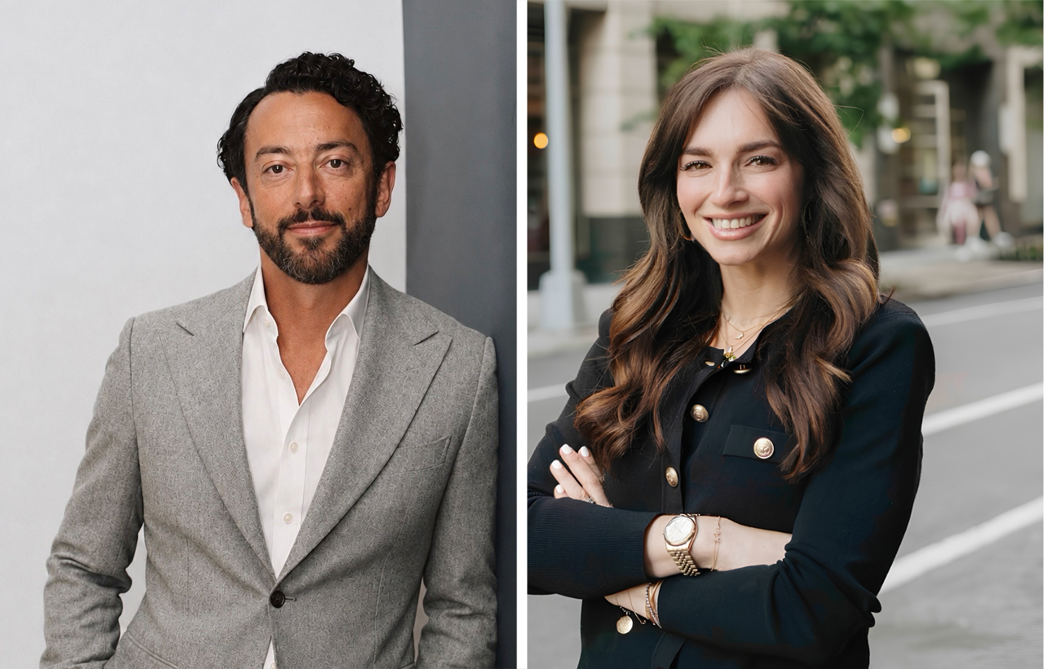 Matthew Krell (left) and Taryn Brandes of Brand Urban.