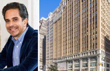 GFP Real Estate's Matthew Mandell and 520 Eighth Avenue.