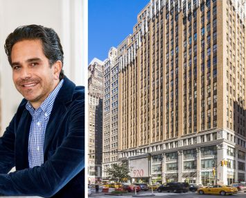 GFP Real Estate's Matthew Mandell and 520 Eighth Avenue.