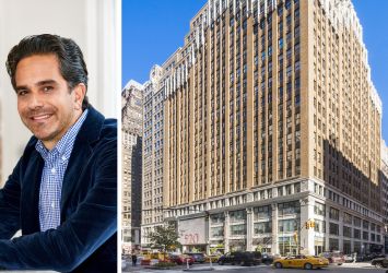 GFP Real Estate's Matthew Mandell and 520 Eighth Avenue.
