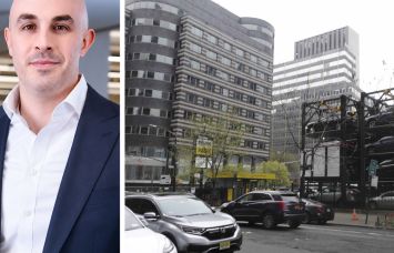 JLL's Mike Mazzara and 55 Smith Street, Brooklyn.