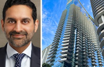 Blackstone Real Estate's Nadeem Meghji and East Miami hotel, Miami.