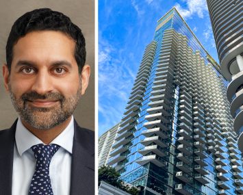 Blackstone Real Estate's Nadeem Meghji and East Miami hotel, Miami.