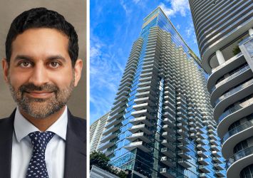 Blackstone Real Estate's Nadeem Meghji and East Miami hotel, Miami.