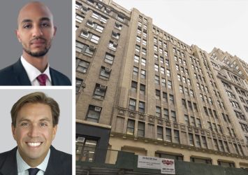 Noah Caspi (top), Todd Korren (bottom), and 256 West 38th Street.