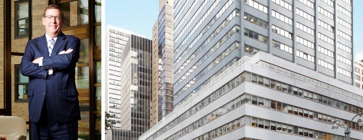 SL Green's Steven Durels and 711 Third Avenue.