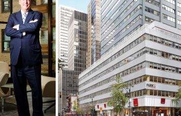 SL Green's Steven Durels and 711 Third Avenue.