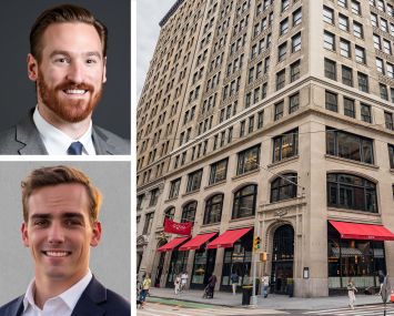 Nomad's Bill Janetschek (top) and Nick Hein (bottom), pictured with 902 Broadway.
