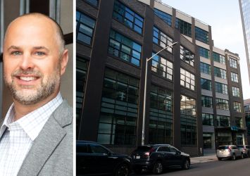 Longfellow Real Estate Partners' Adam Sichol and 43-10 23rd Street, Queens.