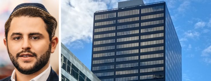 Two50 Capital's Adrian Edery and 2000 Market Street, Philadelphia.