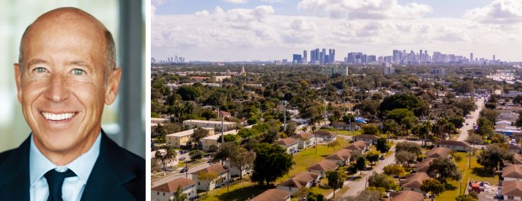 Starwood Asset Management's Barry Sternlicht and Miami's Little River neighborhood.