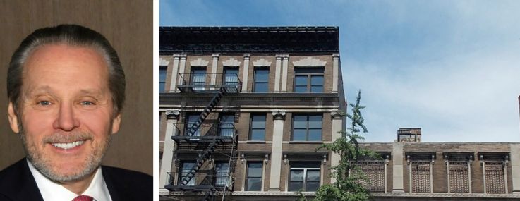 BKREA’s Bob Knakal (top) and Jake Hulsh, and 500 Columbus Avenue.