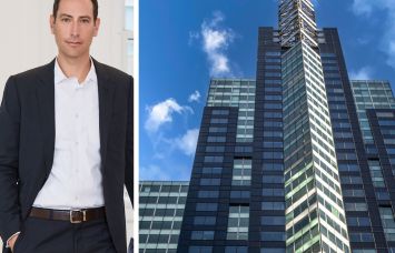 GFP Development CEO Brian Steinwurtzel and 1540 Broadway.
