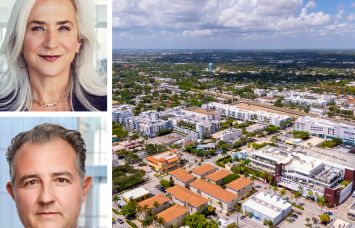 PGIM Real Estate's Cathy Marcus (top) and Raimondo Amabile, an Delray Beach, Fla.