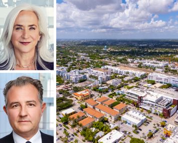 PGIM Real Estate's Cathy Marcus (top) and Raimondo Amabile, an Delray Beach, Fla.